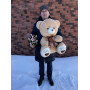 Медведь коричневый 100 см