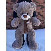 Медведь цвет кофе 150 см