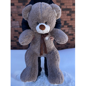 Медведь цвет кофе 150 см